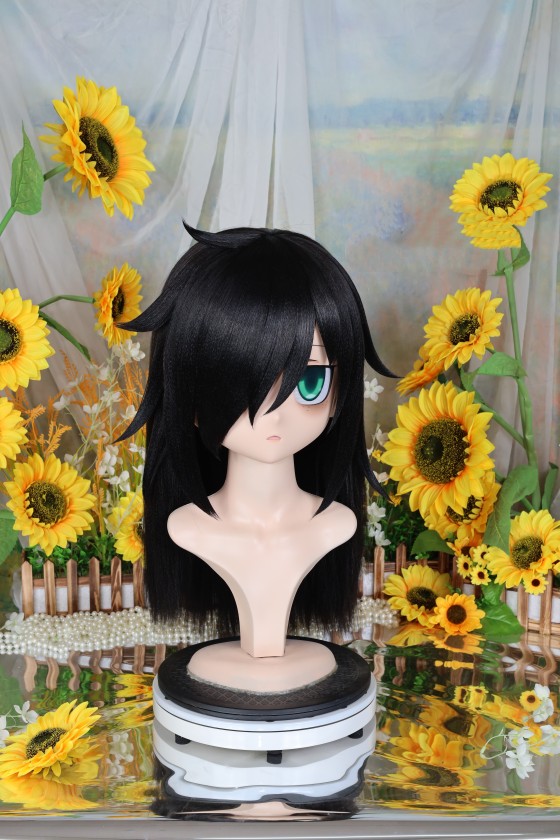 NFD Kigurumi WataMote Tomoko Kuroki Head Shell